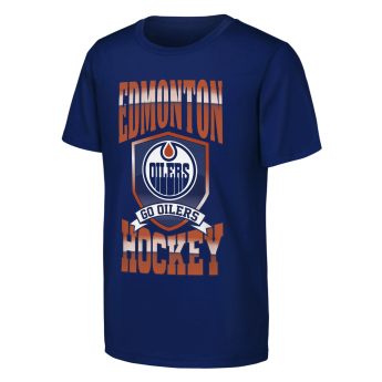 Edmonton Oilers gyerek póló Big Shield Ss