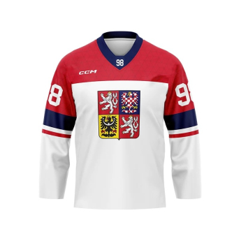 Jégkorong képviselet hoki mez Czech republic Olymp 2026 Martin Nečas white