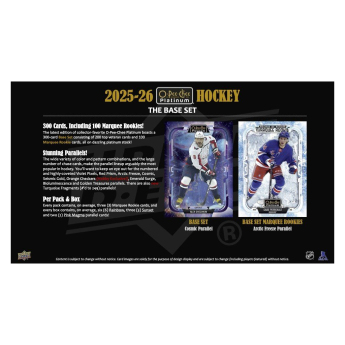 NHL dobozok NHL hokikártyák 2025-26 Upper Deck O-Pee-Chee Platinum Hobby Box