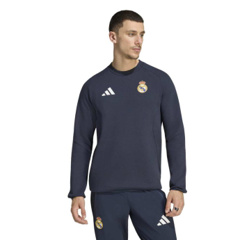 Mikina REAL MADRID Tiro Travel navy