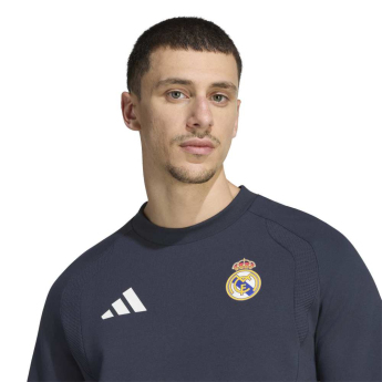 Mikina REAL MADRID Tiro Travel navy