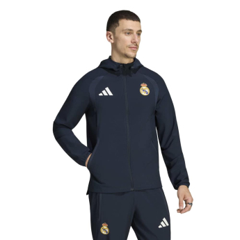 Bunda REAL MADRID Wind Tiro Travel navy
