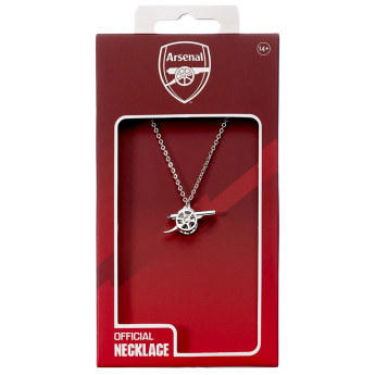 Řetízek a přívěšek ARSENAL FC Silver Cannon