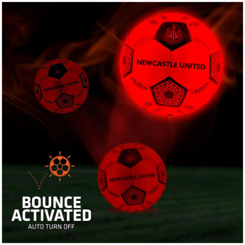 Newcastle United labda LED Glow Football