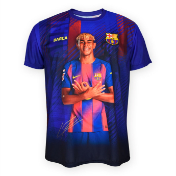 FC Barcelona gyerek póló Yamal azulgrana