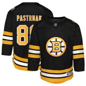 Boston Bruins gyerek jégkorong mez David Pastrnak Premier
