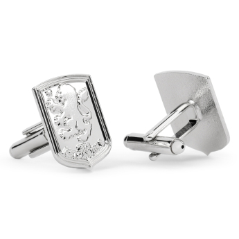 Aston Villa mandzsettagomb Silver Plated Formed Cufflinks