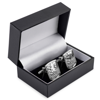 Aston Villa FC Silver Plated Formed Cufflinks