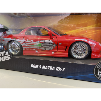 autó és motor modellek model 1/24 Fast & Furious Mazda RX-7 - Dom s