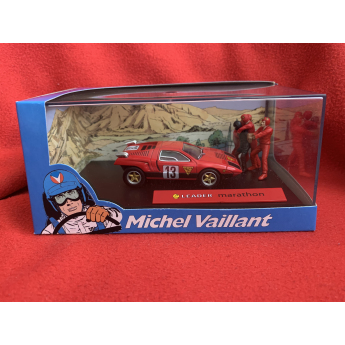 autó és motor modellek modell 1/43 MICHEL VAILLANT - N 13 MARATHON - WITH FIGURES