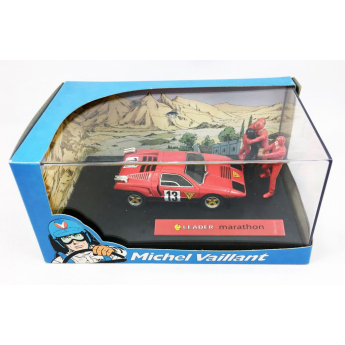 autó és motor modellek modell 1/43 MICHEL VAILLANT - N 13 MARATHON - WITH FIGURES
