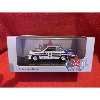 Model Opel Ascona WINNER Rally Monte Carlo 1982 W. Rohl 1/43