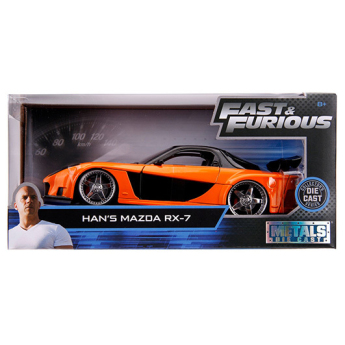 autó és motor modellek model 1/24 Fast & Furious Mazda RX-7 Tokyo Drift