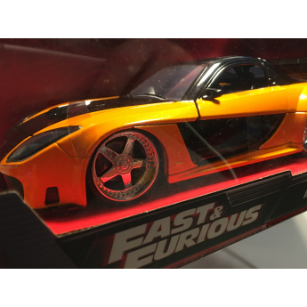 autó és motor modellek model 1/24 Fast & Furious Mazda RX-7 Tokyo Drift