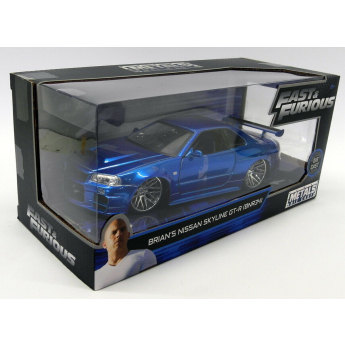 autó és motor modellek model 1/24 Fast & Furious Nissan Skyline GT-R34 - Brian´s