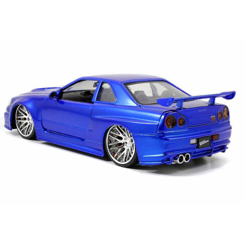 autó és motor modellek model 1/24 Fast & Furious Nissan Skyline GT-R34 - Brian´s
