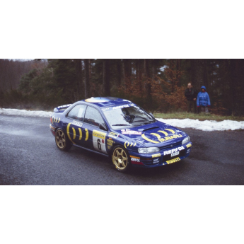 autó és motor modellek modell 1/43 Subaru Impreza 555 Rally Monte Carlo 1995 P.Liatti - A.Alessandrini