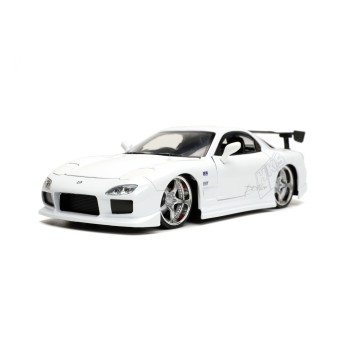 autó és motor modellek model 1/24 Fast & Furious Mazda RX-7 White