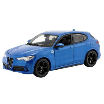 autó és motor modellek model 1/24 Alfa Romeo Stelvio Q4 Quadrifoglio blue