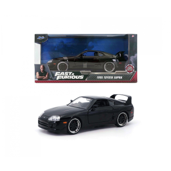 autó és motor modellek model 1/24 Fast & Furious Toyota Supra black