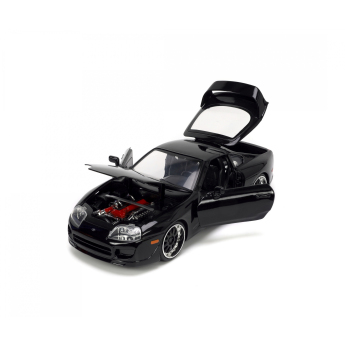 autó és motor modellek model 1/24 Fast & Furious Toyota Supra black
