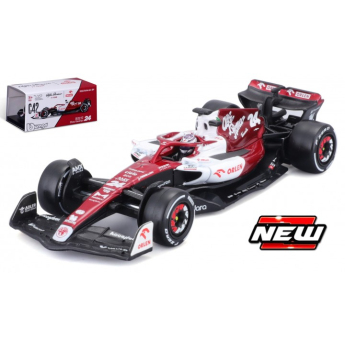 autó és motor modellek modell 1/43 Alfa Romeo Orlen F1 C42 Guanyu Zhou #24 2022 Signature