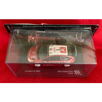autó és motor modellek modell 1/43 Citroen C4 WRC Loeb Monte Carlo