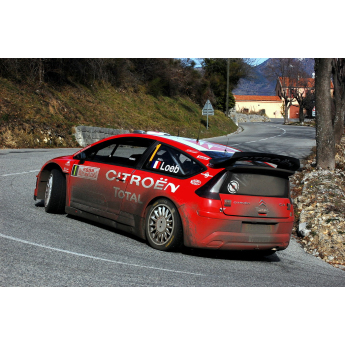 autó és motor modellek modell 1/43 Citroen C4 WRC Loeb Monte Carlo
