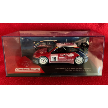 autó és motor modellek modell 1/43 Citroen Xsara WRC Rally Monte Carlo 2003 Carlos Sainz