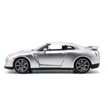 autó és motor modellek model 1/24 Fast & Furious Nissan GT-R Silver 2009 Brian