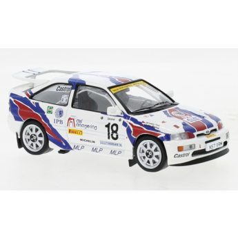 autó és motor modellek modell 1/43 Ford Escort RS N.18 1996 Rally Bohemia V. Blahna
