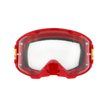 Red Bull Racing motokrossz szemüveg STRIVE red with clear glass