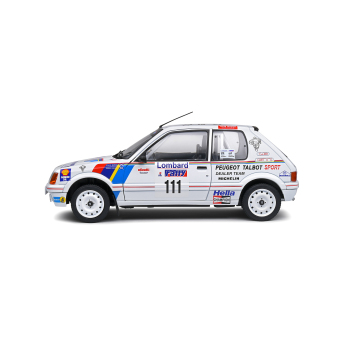 autó és motor modellek model 1/18 Peugeot 205 GTI Colin McRae Lombard Rally 1988