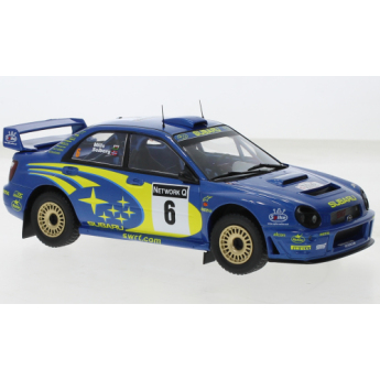 autó és motor modellek model 1/24 Subaru Impreza S7 N.5 2001 Rally GB P. Solberg