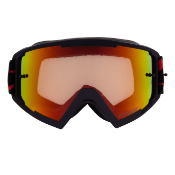 Red Bull Racing motokrossz szemüveg WHIP, black with red and yellow lenses