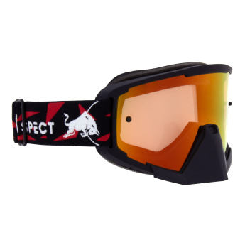 Red Bull Racing motokrossz szemüveg WHIP, black with red and yellow lenses