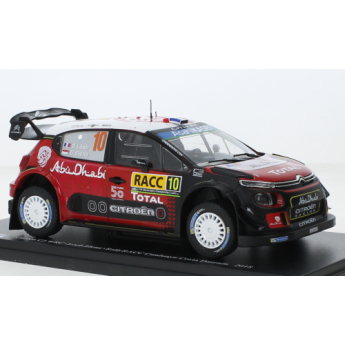 autó és motor modellek model 1/24 Citroen C3 WRC, No.10, Rallye WM, Rallye Catalunya, S.Loeb/D.Elena, 2018
