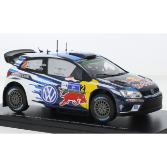 autó és motor modellek model 1/24 VW Polo R WRC, No.2, Rallye WM, Rallye Mexico, J-M.Latvala/M.Anttila, 2016
