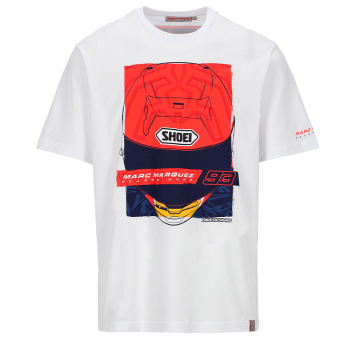 Marc Marquez férfi póló Season Helmet white 2026