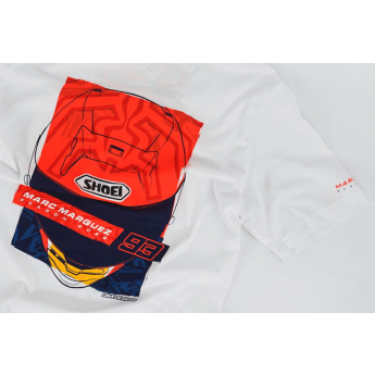 Marc Marquez férfi póló Season Helmet white 2026