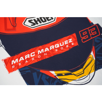 Marc Marquez férfi póló Season Helmet white 2026