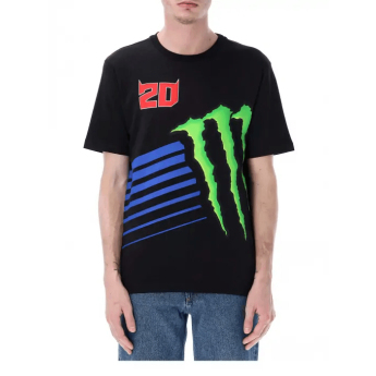 Fabio Quartararo férfi póló Monster Energy Logo black 2026
