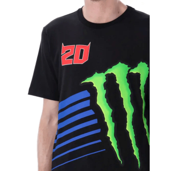 Fabio Quartararo férfi póló Monster Energy Logo black 2026