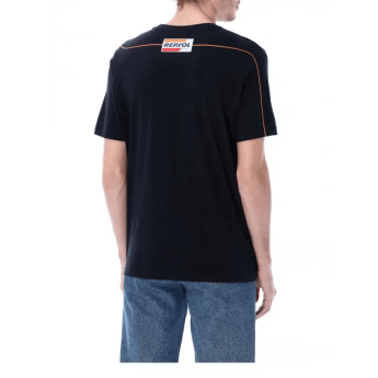 Marc Marquez férfi póló small logo 93 dark blue 2026