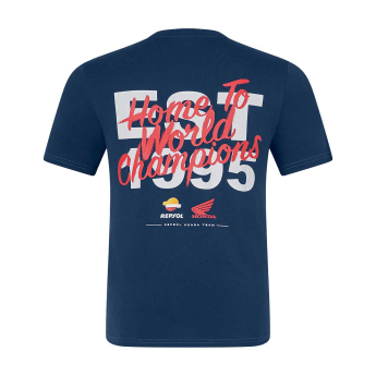 Repsol Honda férfi póló MotoGP with World Champions theme - M 2026