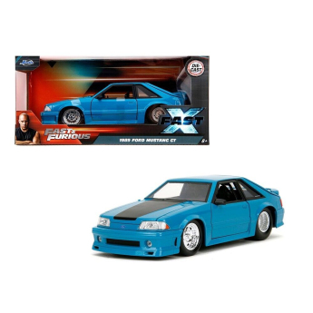 autó és motor modellek model 1/24 Fast & Furious 8 1989 Ford Mustang