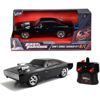 autó és motor modellek model 1/24 Fast & Furious Dodge Charger Dom”s Remote-Controlled
