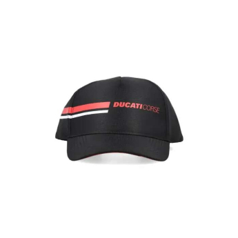Ducati Corse baseball sapka with black logo 2026