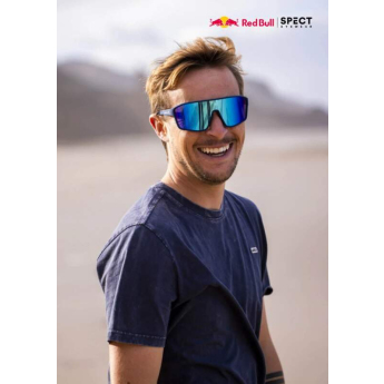 Red Bull Racing napszemüveg DAFT white with red-orange glass