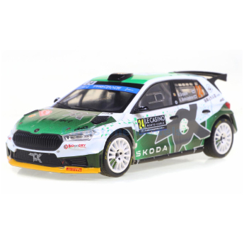autó és motor modellek modell 1/43 Škoda Fabia Rally2 n.24 N.Gryazin -K.Aleksandrov Rally Monte Carlo 2023